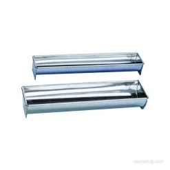 MALLARD FERRIERE Gouttière à Bûche Fer Blanc 35 X 8 Cm