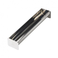 MATFER Gouttière à Bûche Inox 35 X 6 Cm