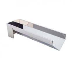 Gouttière à Bûche Triangulaire Démontable Inox 30.4 X 8.4 X 6.6 Cm De Buyer