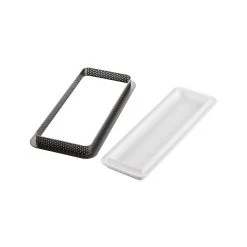 Kit Moule Silicone 1 Tarte Rectangle 265mm Silikomart Professional -Emile Henry Shop kit moule silicone 1 tarte rectangle 265mm silikomart professional 4