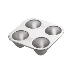 Mini Moule Conique Bombé à 4 Empreintes Wilton