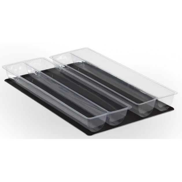 MATFER Moule 2 Inserts Ou Mini Bûches 1/2 Ronde Thermoformé (x10) – Image 2