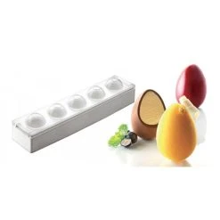 Moule 5 Oeufs Silicone Ø 50 Mm Silikomart