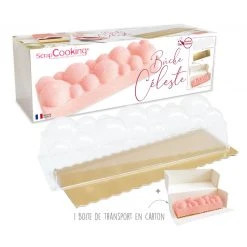 Moule à Bûche Céleste Scrapcooking