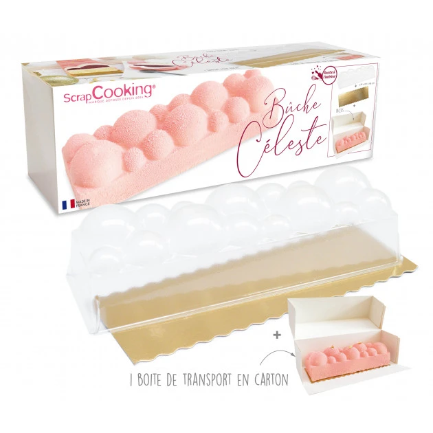 Moule à Bûche Céleste Scrapcooking