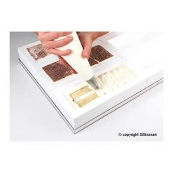 Moule à Bûche Silicone 25 Cm SilikoMart Professional -Emile Henry Shop moule a buche silicone 25 cm silikomart professional 2