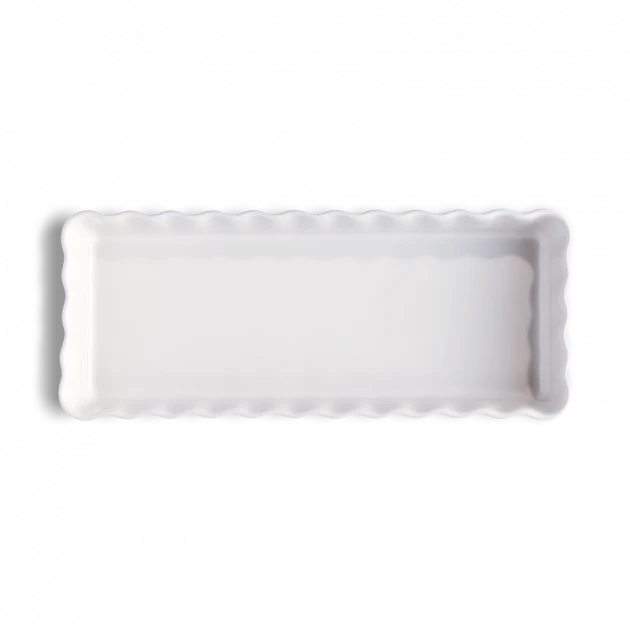 Moule à Tarte Rectangulaire En Céramique 15 X 36 Cm Farine Emile Henry 2 Moule à Tarte Rectangulaire En Céramique 15 X 36 Cm Farine Emile Henry – Image 2