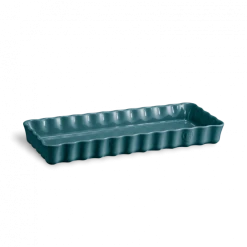 Moule à Tarte Rectangulaire En Céramique 15 X 36 Cm Feu Doux Emile Henry