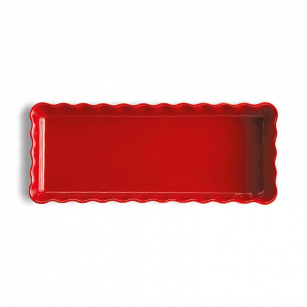Moule à Tarte Rectangulaire En Céramique 15 X 36 Cm Grand Cru Emile Henry 2 Moule à Tarte Rectangulaire En Céramique 15 X 36 Cm Grand Cru Emile Henry – Image 2