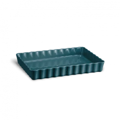 Moule à Tarte Rectangulaire En Céramique 33,5 X 24 Cm Feu Doux Emile Henry