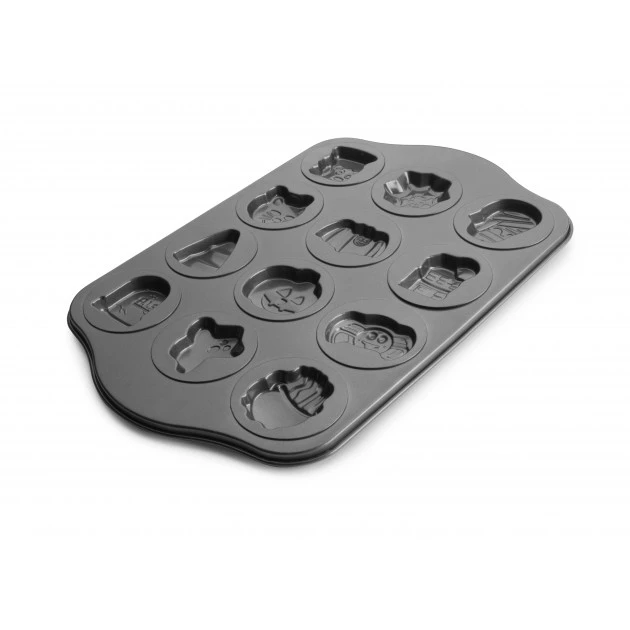Moule Anti-adhérent Biscuits Halloween 44 X 28 Cm (x12) Ibili 3 Moule Anti-adhérent Biscuits Halloween 44 X 28 Cm (x12) Ibili – Image 3