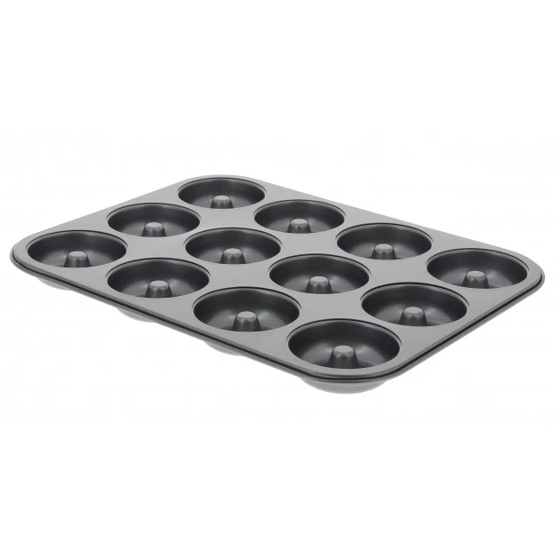 Moule Anti Adhésif 12 Mini Savarins Fermés Ø 7 Cm X H 2,2 Cm De Buyer 1 Moule Anti Adhésif 12 Mini Savarins Fermés Ø 7 Cm X H 2,2 Cm De Buyer