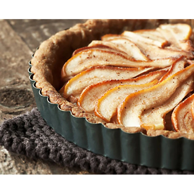 Moule Anti Adhésif Tarte Cannelée Fond Amovible Ø 32 Cm X H 3 Cm De Buyer – Image 4