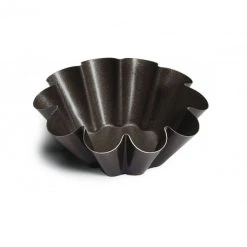 Moule Brioche 10 Côtes 8 Cm X H 3,2 Cm Anti-adhésif Gobel