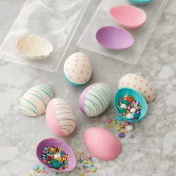 Moule Chocolat Œufs 3D Wilton 5 Moule Chocolat Œufs 3D Wilton -Emile Henry Shop moule chocolat oeufs 3d wilton 2