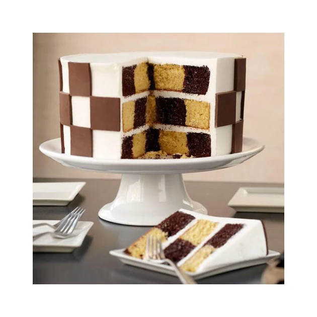 Moule Gâteau Damier Ø 22,5 Cm Wilton 2 Moule Gâteau Damier Ø 22,5 Cm Wilton – Image 2