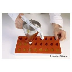 Alternative view of Moule Pâte De Fruit Ananas 24 Empreintes 9ml SilikoMart Professional
