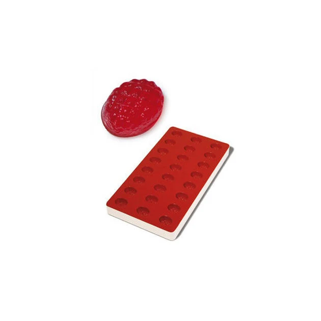 Moule Pâte De Fruit Ananas 24 Empreintes 9ml SilikoMart Professional 1 Moule Pâte De Fruit Ananas 24 Empreintes 9ml SilikoMart Professional