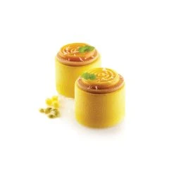 Moule Silicone 15 Tourbillons 9ml Petit Modèle Silikomart Professional -Emile Henry Shop moule silicone 15 tourbillons 9ml petit modele silikomart professional 2
