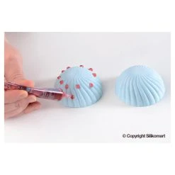 Moule Silicone 6 Demi Sphères Vrillées Ø 75 Mm SilikoMart Professional -Emile Henry Shop moule silicone 6 demi spheres vrillees o 75 mm silikomart professional 5