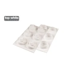 Moule Silicone 6 Roses 7 X 5,5 Cm 143ml SilikoMart Professional -Emile Henry Shop moule silicone 6 roses 7 x 55 cm 143ml silikomart professional 2