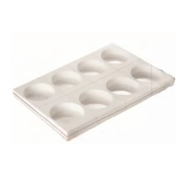 Moule Silicone 8 Cercles 13,5 X H 4 Cm Silikomart Professional