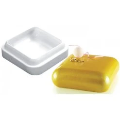 Moule Silicone Carré Bombé 1000ml Silikomart Professional