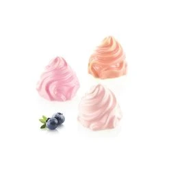 Moule Silicone Chantilly Ø 7,3 Cm X H 6,5 Cm (x6) Silikomart Professional -Emile Henry Shop moule silicone chantilly o 73 cm x h 65 cm x6 silikomart professional 3