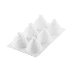 Moule Silicone Chantilly Ø 7,3 Cm X H 6,5 Cm (x6) Silikomart Professional -Emile Henry Shop moule silicone chantilly o 73 cm x h 65 cm x6 silikomart professional 4