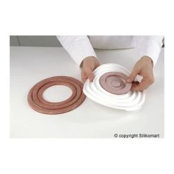 Moule Silicone Insert 12 Cercles Ø 26 Cm Silikomart Professional -Emile Henry Shop moule silicone insert 12 cercles o 26 cm silikomart professional 3