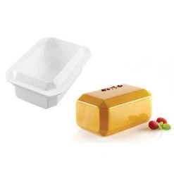 Moule Silicone Lingot Trésor 17x10,4 Cm SilikoMart Professional