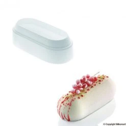 Moule Silicone Ovale Bombé 190 Mm Silikomart