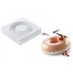 Moule Silicone Savarin Ø 16 Cm Silikomart Professional