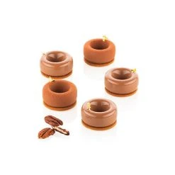 Moule Silicone Savarin Oblio Ø 5 Cm X H 2,1 Cm (x15) Silikomart Professional -Emile Henry Shop moule silicone savarin oblio o 5 cm x h 21 cm x12 silikomart professional 2