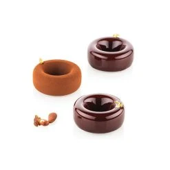 Moule Silicone Savarin Oblio Ø 7,5 Cm X H 3 Cm (x6) Silikomart Professional -Emile Henry Shop moule silicone savarin oblio o 75 cm x h 3 cm x6 silikomart professional 2