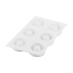 Moule Silicone Savarin Oblio Ø 7,5 Cm X H 3 Cm (x6) Silikomart Professional -Emile Henry Shop moule silicone savarin oblio o 75 cm x h 3 cm x6 silikomart professional 3