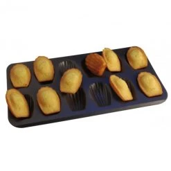 Gobel Plaque 12 Madeleines De 8 Cm Anti-adhésif