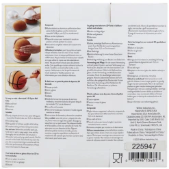 Set De Moules à Gâteau Ballon De Foot Wilton -Emile Henry Shop set de moules a gateau ballon de foot wilton 2