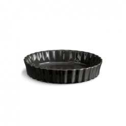 Tourtière Haute En Céramique Ø 24 Cm Fusain Emile Henry